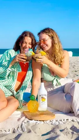 27travels Instagram post about Malibu rum summer promotion