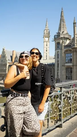 27travels Instagram post about Ghent travel