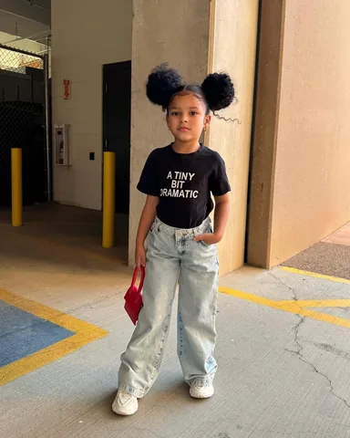 aariahmichelle Instagram post about Children's fashion