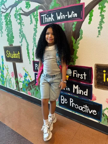 aariahmichelle Instagram post about School milestone
