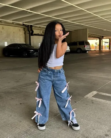 aariahmichelle Instagram post about Children's fashion