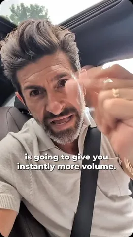 aaronmarino Instagram post about Hair styling