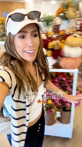 abbeyfinch Instagram post about Autumn decor and shopping