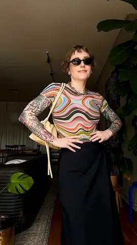 abbyontheinternet Instagram post about Personal outfit