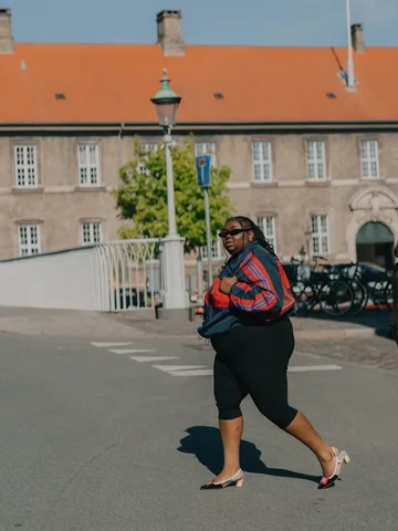 abimarvel Instagram post about Copenhagen Fashion Week outfit