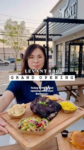absofreakinglutelyyummy Instagram post about BBQ restaurant grand opening