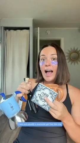 acaffeinatedcatholic Instagram post about Italy souvenir haul