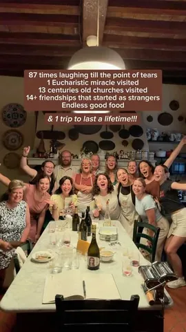 acaffeinatedcatholic Instagram post about Pilgrimage experience