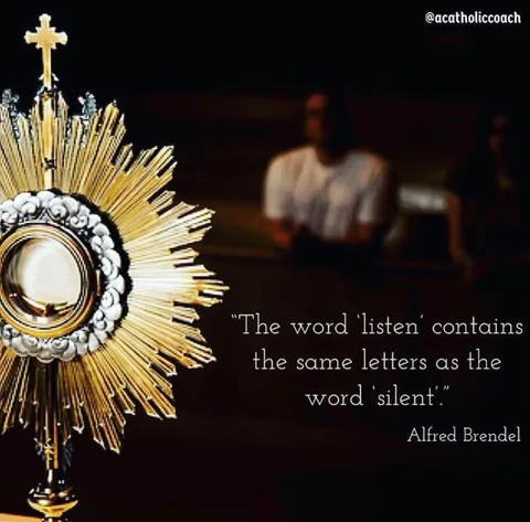 acatholiccoach Instagram post about Catholic contemplative prayer