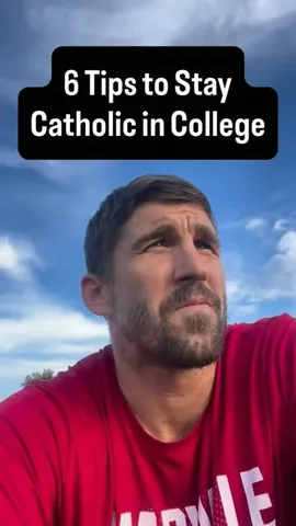 acatholiccoach Instagram post about Catholic college life
