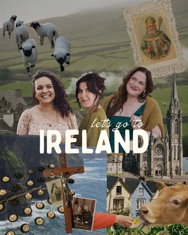 acatholicconvo Instagram post about Ireland pilgrimage