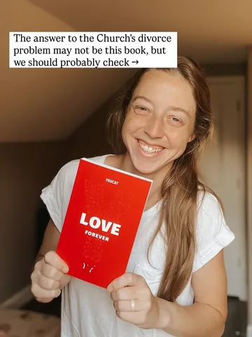 accordingtobridget Instagram post about Catholic relationship guide
