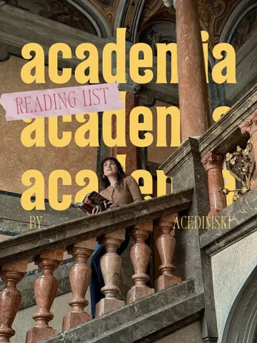 acedimski Instagram post about Academia reading recommendations