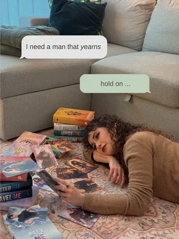 acedimski Instagram post about Fantasy romance character recommendations