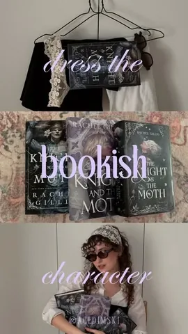 acedimski Instagram post about Book inspired fashion