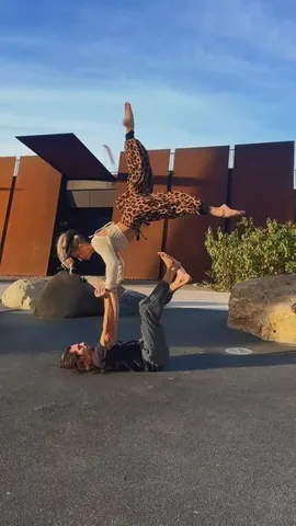 acrobuddhas Instagram post about Self love and acro yoga