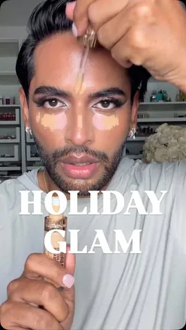 adityamadiraju Instagram post about Holiday makeup