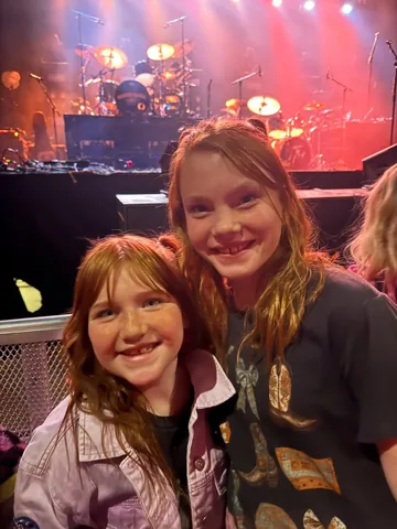 adleymcbride Instagram post about First concert experience