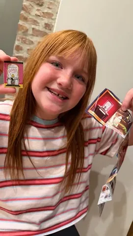 adleymcbride Instagram post about Rare miniature book