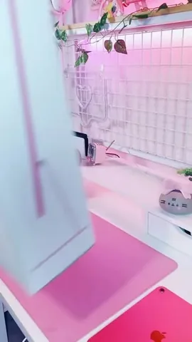 ageekychick Instagram post about IMac setup