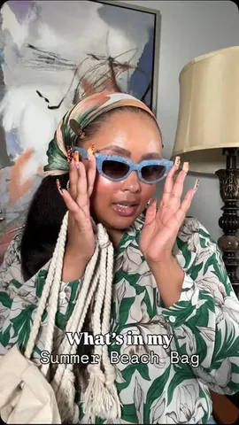 ahliyah.michelle Instagram post about Summer beach essentials