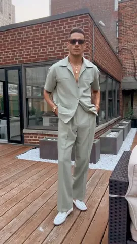 aleksmusika Instagram post about Statement menswear