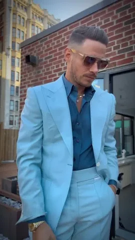 aleksmusika Instagram post about Seasonal menswear