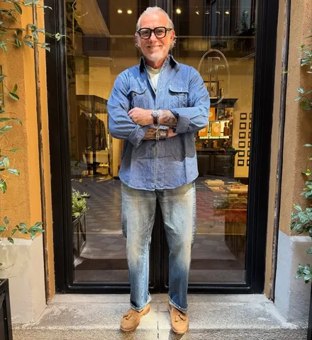 alessandrosquarzi Instagram post about Denim fashion