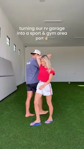 alexajeanbrown Instagram post about Home gym project