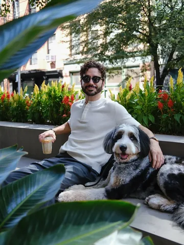 alexcosta Instagram post about Pet celebration