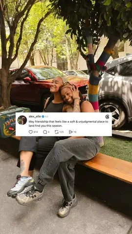 alex_elle Instagram post about Long term friendship