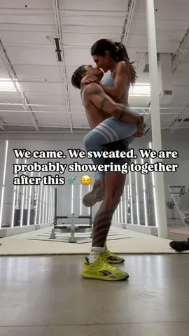 alexia_clark Instagram post about Couples workout challenge