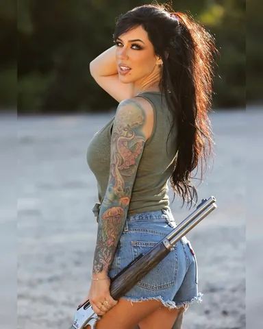 alex_zedra Instagram post about Firearms