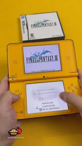 alfonapplepie Instagram post about Final Fantasy III history