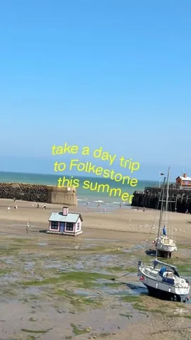 alice_tate Instagram post about Folkestone day trip