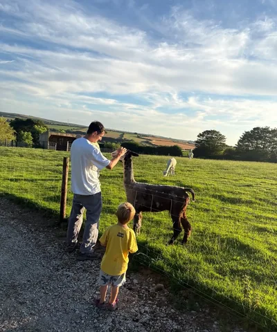 alice_tate Instagram post about Trevear Farm accommodation