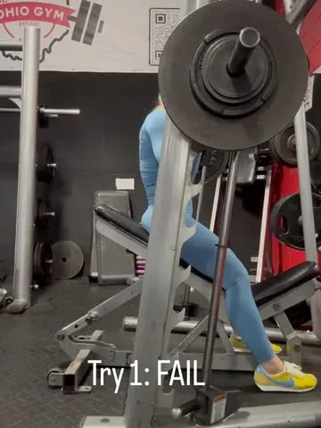 alisha_fit_fine Instagram post about Personal strength milestone