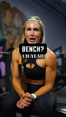 alisha_fit_fine Instagram post about Bench press for women