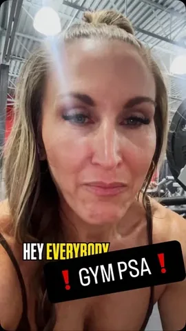 alisha_fit_fine Instagram post about Gym etiquette