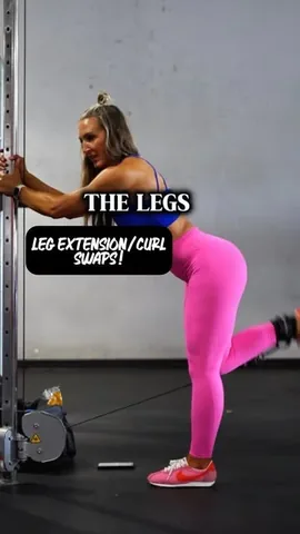 alisha_fit_fine Instagram post about Leg exercise alternatives