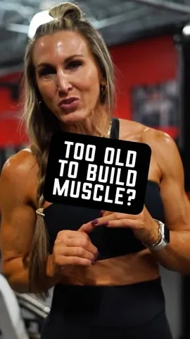alisha_fit_fine Instagram post about Muscle building for older women