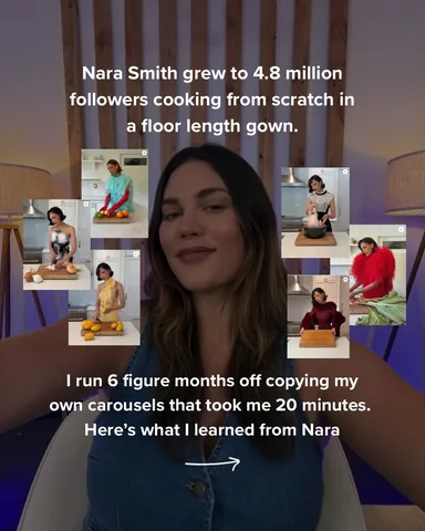 ali_tate_cutler Instagram post about Content repurposing and analytics