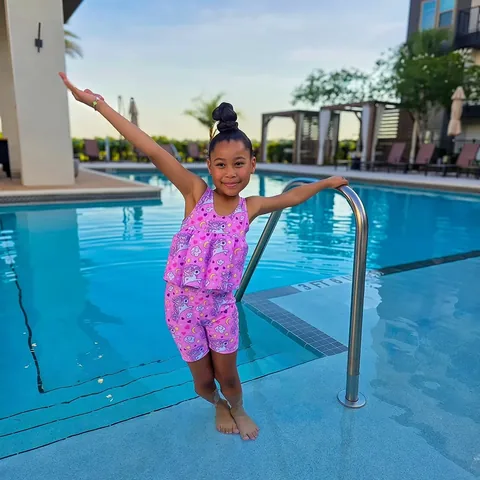 aliyahna_sarae Instagram post about Children’s swimwear