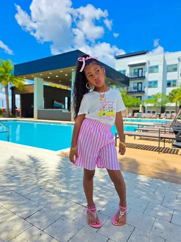 aliyahna_sarae Instagram post about Children’s fashion promotion