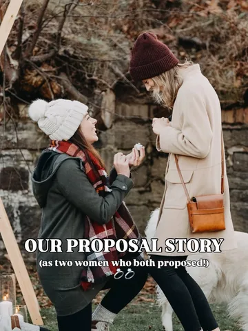 allieandsam Instagram post about Proposal stories
