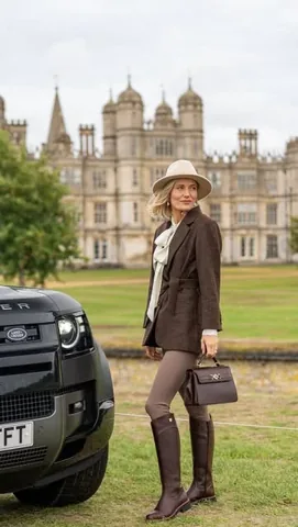 all.thats.pretty Instagram post about Burghley visit