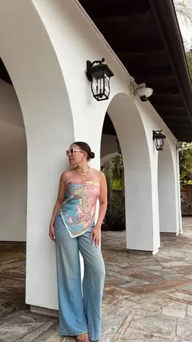allthingsalison Instagram post about Silk bandana styling