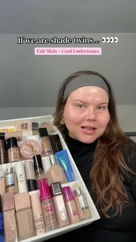 amandafrischbeauty Instagram post about Foundation shade selection