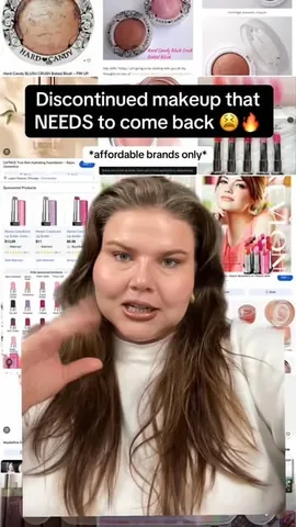 amandafrischbeauty Instagram post about Discontinued beauty products