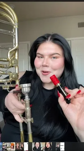 amandafrischbeauty Instagram post about Lip stain test